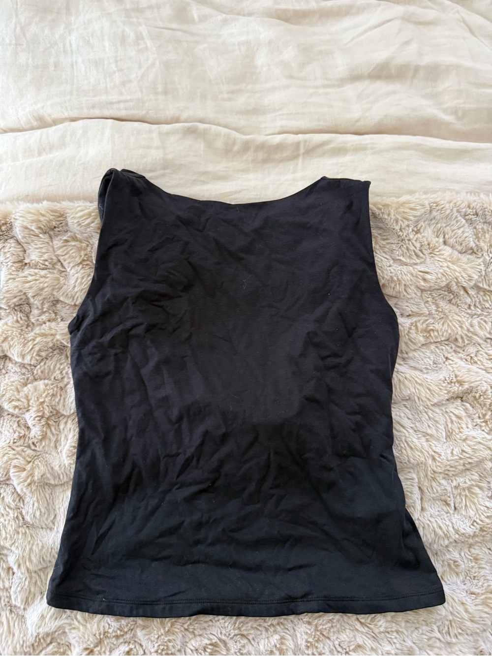 Abercrombie & Fitch Black Tank Top